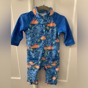 UVSkinz 6/12 mon 50 UPF boy swimsuit